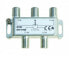 Фото #2 товара WISI DM 04 B - Cable splitter - 5 - 1000 MHz - Silver,White - F - 78 mm - 28 mm