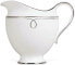 Wedgwood 249484 Embrace Bone China Creamer White/Platinum