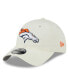 Фото #1 товара Men's Cream Denver Broncos Core Classic 2.0 9TWENTY Adjustable Hat