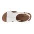 Фото #4 товара Corkys Carley Studded Wedge Womens White Casual Sandals 30-5316-WTSO