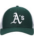 Фото #3 товара Men's Green, White Oakland Athletics Primary Logo Trucker Snapback Hat