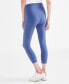 ფოტო #2 პროდუქტის Women's High Rise Cropped Pull-On Leggings, Created for Macy's