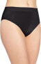 Wacoal 253358 Womens B Smooth High-Cut Panty Black Underwear Size L