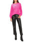 ფოტო #6 პროდუქტის Women's Sequined Raglan-Sleeve Sweater