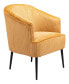 Фото #12 товара 31" Steel, Polyester Ranier Boho Chic Accent Chair
