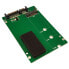 LC-Power LC-ADA-M2-NB-SATA - M.2 - SATA - Green - 66 mm - 98 mm - 11 mm