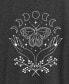 ფოტო #3 პროდუქტის Trendy Plus Size Cosmic Butterfly Graphic T-shirt