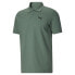 Puma Essential Pique Logo Short Sleeve Polo Shirt Mens Green Casual 67910744 M - фото #1