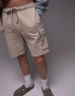 Topman cargo short in stone