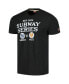 Фото #3 товара Men's Charcoal New York Yankees vs. New York Mets Subway Series Hyper Local Tri-Blend T-shirt