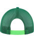 ფოტო #2 პროდუქტის Men's White, Green Mountain Dew Foam Trucker Adjustable Hat
