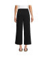 Фото #3 товара Women's Sport Knit Elastic Waist Wide Leg Crop Pants