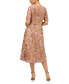 Women's Sequined Embroidered Midi Dress 2 - фото #3