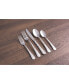 Фото #3 товара Felicity Sand 45-Piece Stainless Steel Flatware Set, Service For 8