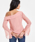 ფოტო #2 პროდუქტის Women's Asymmetric Chain-Strap Top, Created for Macy's