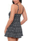 ფოტო #3 პროდუქტის Women's Abstract Bow Swimdress, Created for Macy's