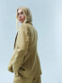 Фото #7 товара ASOS DESIGN premium structured blazer with wool in camel