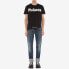 Alexander McQueen 平纹针织短袖T恤 男款 黑色 送礼推荐 / Футболка Alexander McQueen T 622104QPZ570901 XL - фото #2