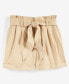 Фото #5 товара Women's Paperbag-Waist Belted Shorts, Created for Macy's