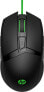 Фото #2 товара HP Pavilion Gaming Mouse 300 - Ambidextrous - Optical - USB Type-A - 5000 DPI - Black - Green