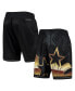 Фото #2 товара Men's Black Orlando Magic Big Face 4.0 Fashion Shorts