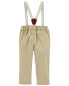 Фото #9 товара Baby Twill Suspender Pants 12M