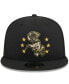 Фото #2 товара Men's Black Chicago White Sox 2024 Armed Forces Day 9FIFTY Snapback Hat