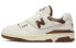 AIME LEON DORE x New Balance NB 550 低帮 复古篮球鞋 男女同款 白棕 / Кроссовки New Balance NB BB550AB1