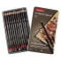 Фото #1 товара DERWENT Metallic Box Coloured Charcoal Pencil 12 Units