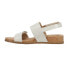 VANELi Nelly Wedge Womens White Casual Sandals NELLY-312928