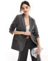 Фото #1 товара Object tailored blazer co-ord in grey