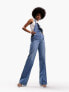 Фото #1 товара ASOS DESIGN Tall denim dungaree in mid blue