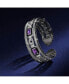 ფოტო #2 პროდუქტის Adrienne Cuff with Enamel, Amethyst and Diamonds