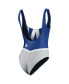 Women's Royal Los Angeles Dodgers Team One-Piece Bathing Suit