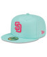 ფოტო #5 პროდუქტის Men's Mint San Diego Padres City Connect 59FIFTY Fitted Hat