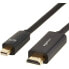 Фото #1 товара Кабель DisplayPort на HDMI Amazon Basics AZDPHD03 0,9 m Чёрный (Пересмотрено A)