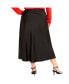 ფოტო #2 პროდუქტის Plus Size Evelyn Skirt