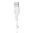 Belkin Cbl Scicone USB-A LTG 2M blc - 2 m - USB A - USB C/Lightning - White