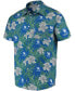 ფოტო #2 პროდუქტის Men's Royal Kentucky Wildcats Floral Button-Up Shirt