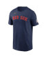 Men's David Ortiz Navy Boston Red Sox Name and Number T-shirt