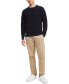 Фото #4 товара Men's Ricecorn Textured-Knit Crewneck Sweater