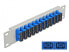 Фото #1 товара Delock 66791 - Fiber - SC - Blue - Grey - Metal - Rack mounting - 1U