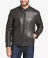 Marc New York Men's Leather Moto Jacket Espresso XL - фото #1