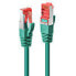 Lindy 2m Cat.6 S/FTP Cable - Green - 2 m - Cat6 - S/FTP (S-STP) - RJ-45 - RJ-45