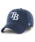 Фото #1 товара Men's Navy Tampa Bay Rays Franchise Logo Fitted Hat