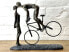 Skulptur Küss Mich Fahrradfahrer