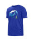 Фото #3 товара Men's Blue Los Angeles Rams 2022 Sideline Ink Dye T-shirt