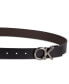 ფოტო #4 პროდუქტის Men's Monogram Buckle Reversible Leather Belt