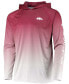 Men's Cardinal Arkansas Razorbacks Terminal Tackle Omni-Shade UPF 50 Long Sleeve Hooded T-shirt