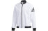 Фото #1 товара adidas Logo印花棒球飞行夹克 男款 白色 / Куртка Adidas Logo DW4617
